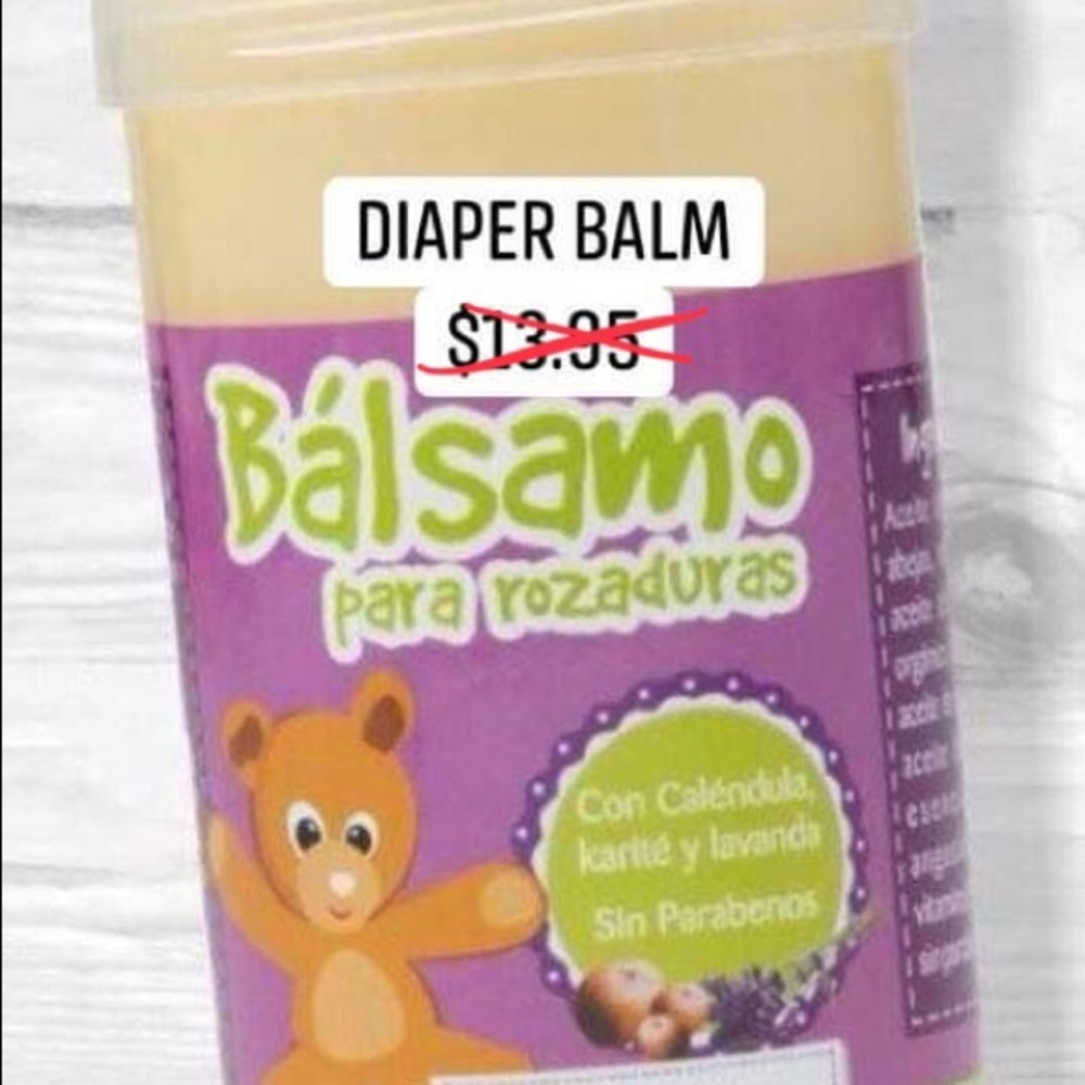 Diaper balm